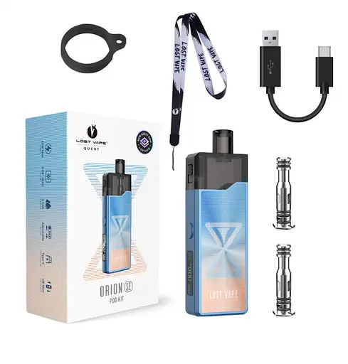 Под-система POD System Lost Vape Orion SE 22W Pod 800mAh 2.5ml Kit SS Carbon Fiber (17758) - фото 2