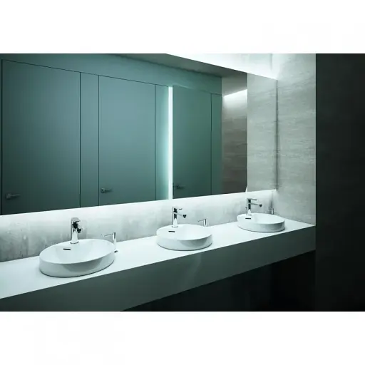 Раковина врезная в столешницу Cersanit Crea круглая 38 см. K114-002 30412 - фото 5