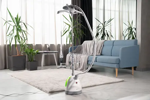 ARDESTO Отпариватель вертикальный IR-C8815-S, 1785Вт, 1500мл, нерж. сталь, бело-зеленый - фото 6