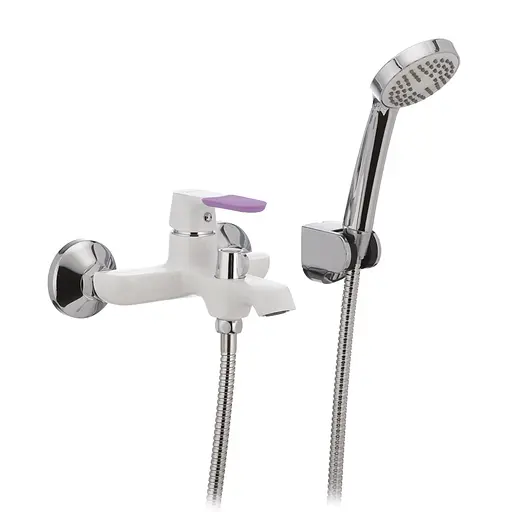 Змішувач для ванни Mixxus Premium Tiger 009 white MI0571 Білий матовий - фото 3