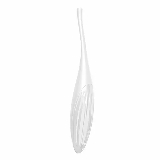 Стимулятор клітора Satisfyer Twirling Joy 18 см білий - фото 4