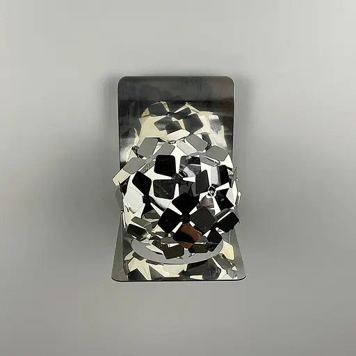 Флористичне бра у хромованому корпусі Арт. WB 34/1 CH Line F - фото 3