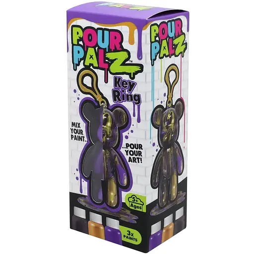 Набір для творчості ToyMonster Флюїд Арт Брелок Ведмедик S3 (GS-G88822) - фото 13