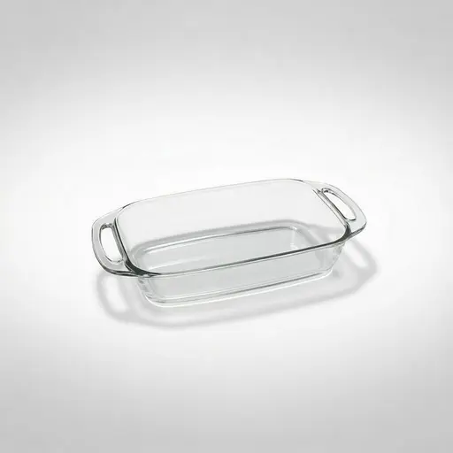 Деко для запікання прямокутне жароміцне скло з ручками Marinex 3,5 л (6539) - фото 2