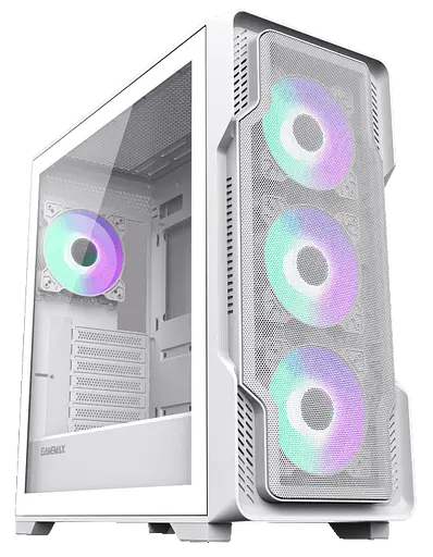 Корпус GameMax Siege White (Siege WT) - фото 2