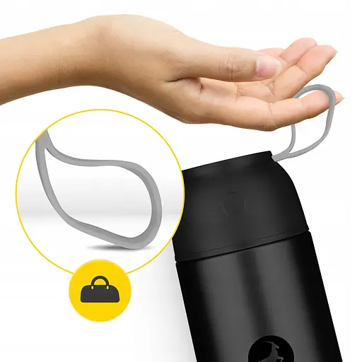 Термос для еды Mountain Goat 0.72 л с ложкой Black (P-5905973406956) - фото 6