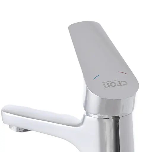 Смеситель для умывальника Cron Omega 001 CR0167 Хром - фото 3