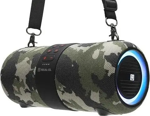 Bluetooth колонка Real-El X-733 Camo (EL121600020) UA - фото 6