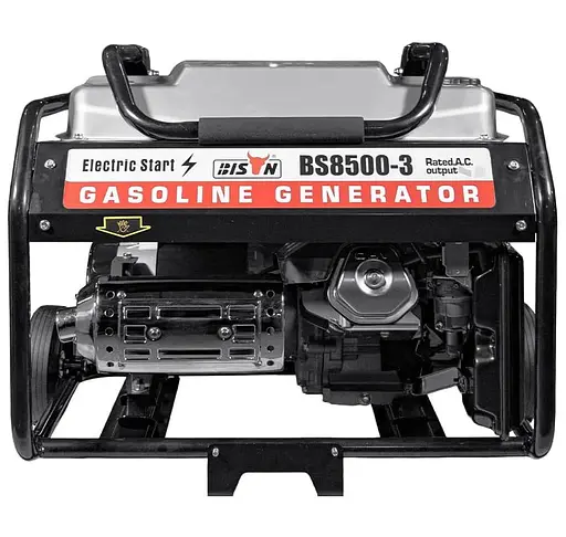 Генератор Синхронний Bison 6 кВт BS8500-3 / 6000 Вт / Бензин (41-00408) - фото 9
