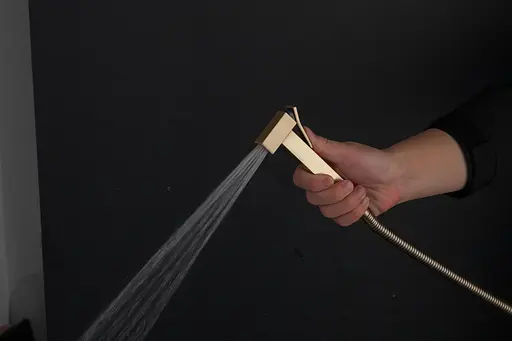 Набір гігієнічного душу прихованого монтажу Gappo G7207-4, бронза, Бронза - фото 3