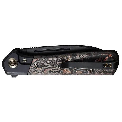 Ніж Weknife Soothsayer Titanium Copper CF All Black - фото 3