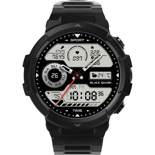 Smart Watch Black Shark GS3 Sport BS-W2402 Mist Black UA - фото 1