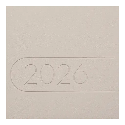 Ежедневник датированный Buromax Light Morandi 2026 A5 искусственная кожа молочный (BM.21158-37) - фото 3