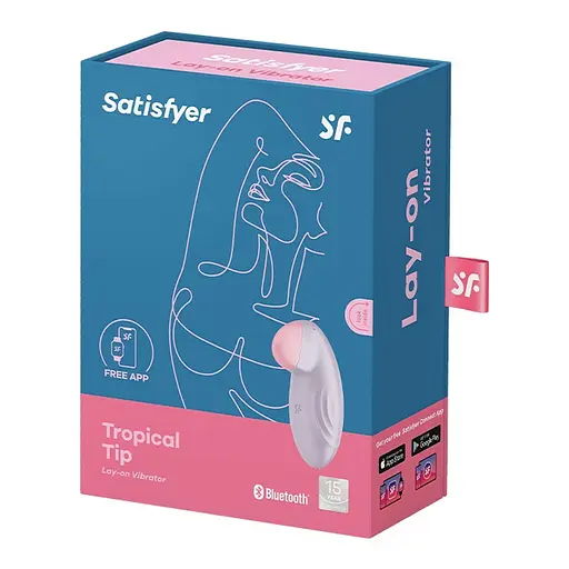 Вібратор для клітора Satisfyer Tropical Tip 8.5 см ліловий - фото 7