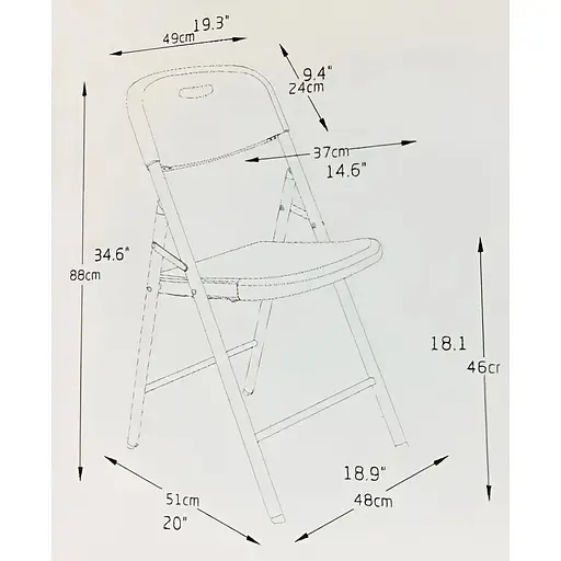 Стул складной Time Eco TE-1810 - фото 5