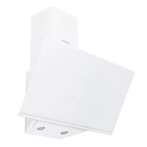 Вытяжка декоративная наклонная Минола HVS 6232 WH/INOX 700 LED - фото 2