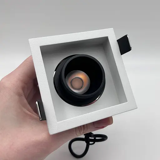 Встраиваемый светильник Skarlat RSL74092-1 1×10W WH+BK 4000K - фото 5