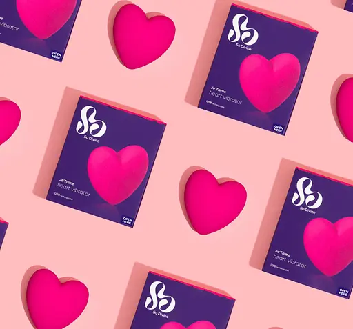 Вібратор So Divine Je t'aime 12 см (рожевий) - фото 15