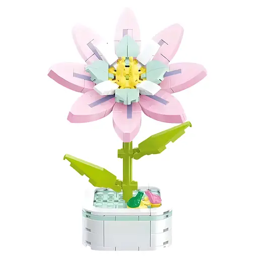 3D конструктор Flowers Клематис на 166 деталей (25-108)