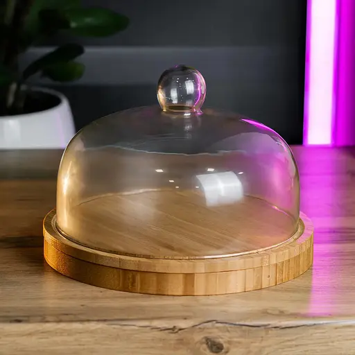 Доска Yiwu для подачи сыра с ножами и колпаком HP1230 - фото 7