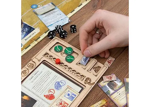 Аксесуар Tower Rex Планшет ігронайзер для гри Прадавній Жах Eldritch Horror Playerboard (5781) - фото 6