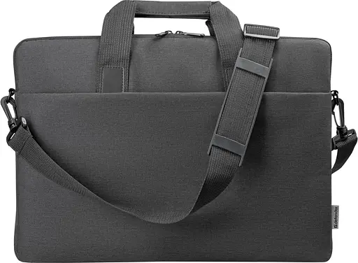 Сумка для ноутбука 15.6'' Defender Shieldy з кишенею, чорна - фото 2
