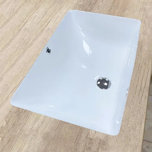 Умывальник VBI Melfi white врезной VBI-018026, Белый - фото 4