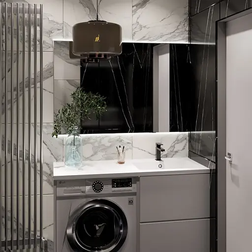 Раковина матова врізна Amidicon Rodeo 120R 1200x480 з литого каменю RODEO_120R_MAT, Білий матовий - фото 9