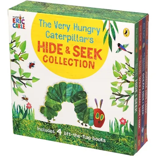 The Very Hungry Caterpillars Hide & Seek Box 4 lift-the-flap books - Ерік Карл - фото 2
