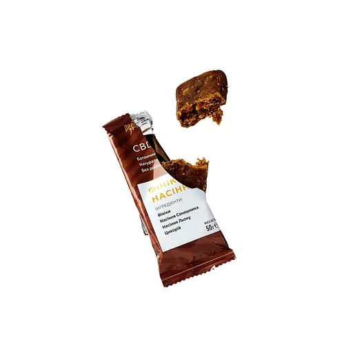 Батончик Pephemp CBD BAR Финики & Семена 50 г - фото 3