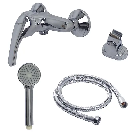 Смеситель для душа Globus Lux Solly GLSO-0105N Хром - фото 3