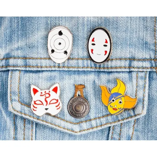 Значок Безликий Бог Каонасі Віднесені примарами Spirited Away SA 27.108 - фото 4