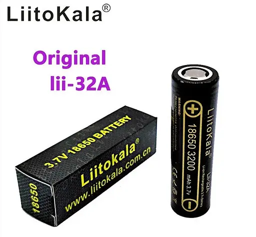 Аккумулятор Liitokala Lii-32A 3200 mAh 18650 - фото 4
