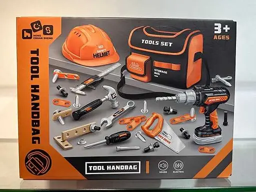 Набір інструментів, 35 елементів, шуруповерт