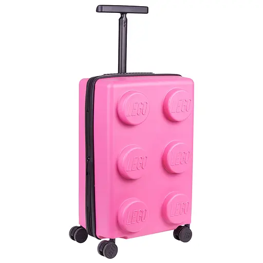 Валіза LEGO Brick 2x3 Expandable Trolley 31 л розширювана рожева (20290-0221)