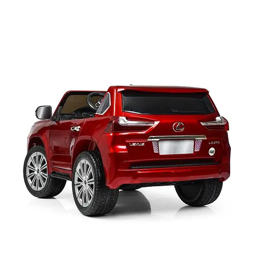 Електромобіль дитячий M 3906EBLRS-3 з MP3 Bluetooth пультом 2 4G та дверима що відкриваються червоний - фото 4