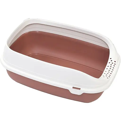 Туалет для котів з рамкою MPS Beta Plus Small Bruno 43x31x16 см