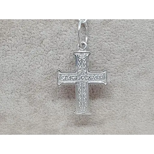 Срібний хрест Vegas 31002Р - фото 3