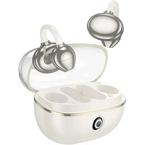 Навушники бездротові Borofone FQ5 Spirit clip-on true wireless BT headset білі