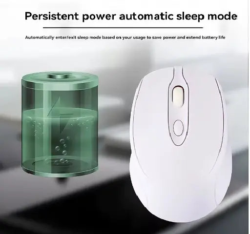 Акумуляторна бездротова мишка Xiaomi Sensitive Bluetooth Mouse 2.4G Dual-Mode White - фото 3