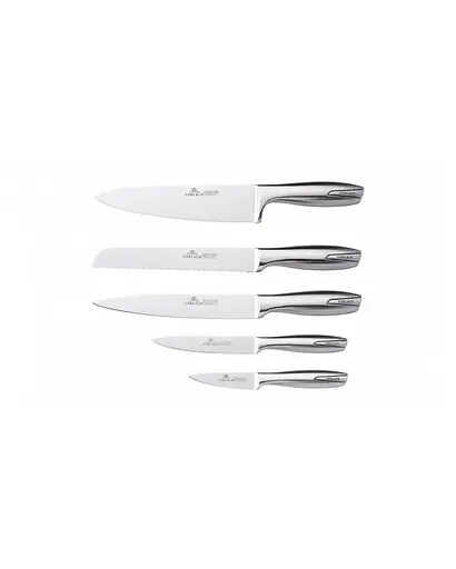 Набор из 5 кухонных ножей и подставок. Gerlach Modern (5901035597037) - фото 2