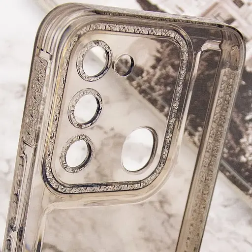 Чехол Epik TPU Starfall Clear для Tecno Spark 8C Серый - фото 5