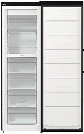 Морозильна камера Gorenje 185.5x59.5х66.3, 280л, 1дв., A++, NF, диспл зовн., інвертор, чорний - фото 9