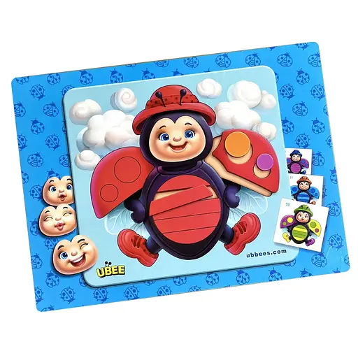 Розвиваючий пазл-вкладиш "Сонечко емоції" Ubumblebees (ПСД280) PSD280 - фото 1