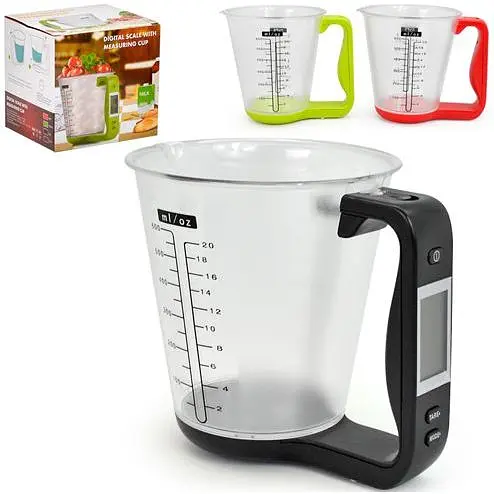 Цифрові кухонні ваги-чаша Lora 600 мл