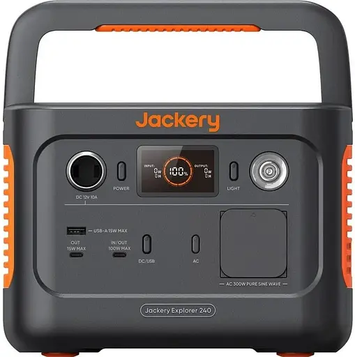 Портативная зарядная станция Jackery Explorer 240 v2 256Wh 300W (21-0001-000213) - фото 1