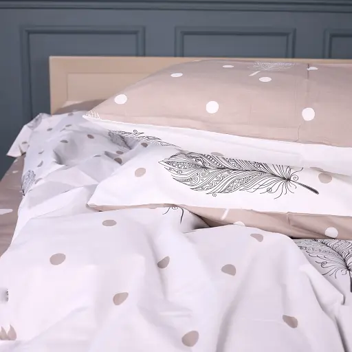 Наволочка MirSon бязь Minimal Dots 50х70 см (2200013009146) - фото 1