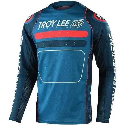 Велоджерси Troy Lee Designs Sprint Jersey Drop In Slate Blue XL (1106-323326025)