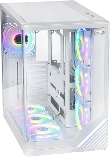 Корпус QUBE MIRAGE 7 ARGB White (MIRAGE_GWNU3)