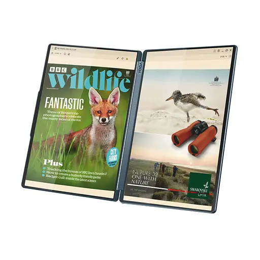 Ноутбук Lenovo Yoga Book 9 14IAH10 83KJ001KPB,2 x 2880 x 1800,255H 16 C/26 T,2.5 GHz – 5.1 GHz - фото 2